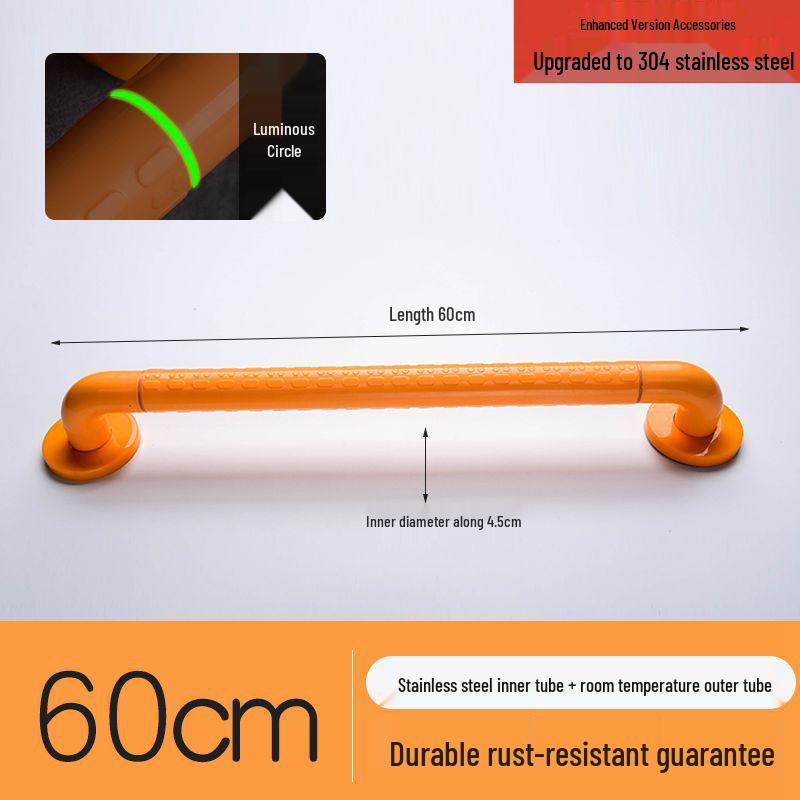Stainless Steel Safety Grab Bar for Elderly - Bathroom Toilet Armrest