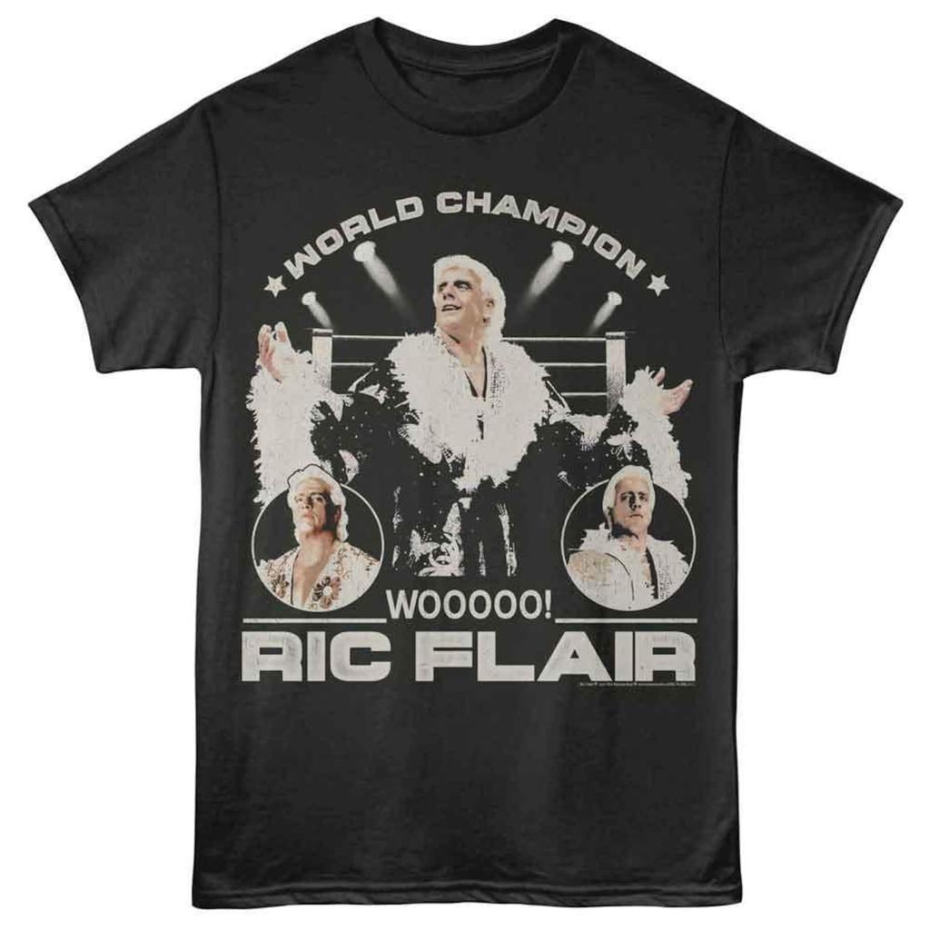 Ric Flair Ring and Lights Smoke T-Shirt