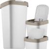 Trash Can 25L Container for Waste Segregation Bucket Dustbin
