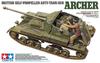 Tamiya Military Miniature Series British Artillery Archer Пластиковая модель 35356 1/35 No.356 Противотанковая самоходная установка