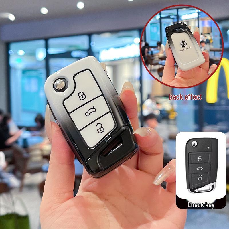 Чехлы для ключей Volkswagen для Sagitar, Bora, Tharu, Tayron, Lavida, CC, Passat, Polo и T-Roc