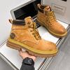 Европейские и американские ретро китайские рабочие ботинки Мартин мужские короткие ботинки 2025 осень и зима новая молодежная уличная трендовая обувь 2008-J