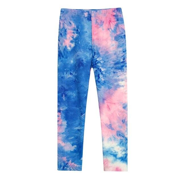 Kids Bright Color Pants Girls Leggings Girls Stretch Slim Skinny Pant