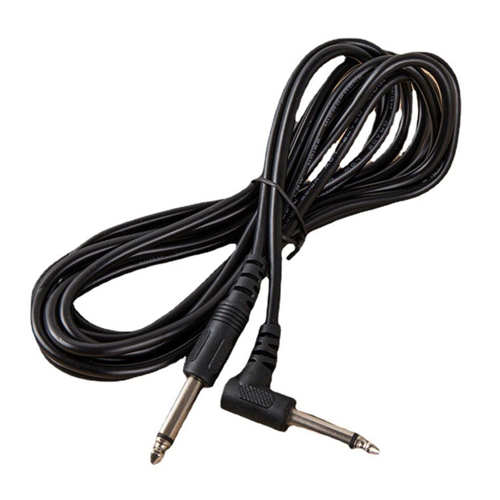 Audio Cable 5 Meter 16.4 FT HiFi Sound Transmission Nylon Metal Guitar Connecting Cord for Instrumen