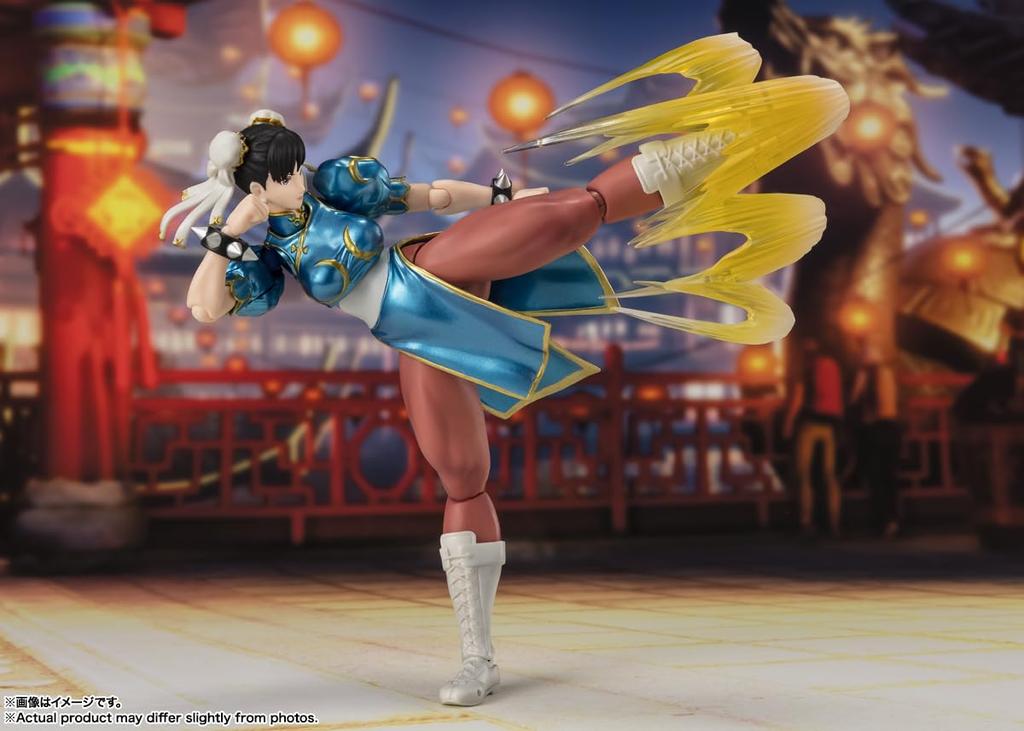 TAMASHII NATIONS Street Fighter 150 мм окрашенная подвижная фигурка SHFiguarts Чун-Ли -Наряд 2- Приблизительно. ПВХ и АБС