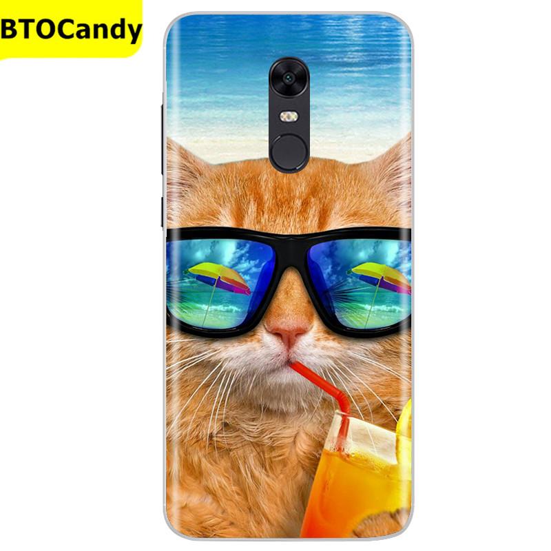 Силиконовый чехол для Xiaomi Redmi 5 Plus, чехол 5 Plus, мягкие окрашенные сумки, задняя крышка из ТПУ, чехол для телефона для Xiaomi Redmi 5 Plus Redmi5, чехол