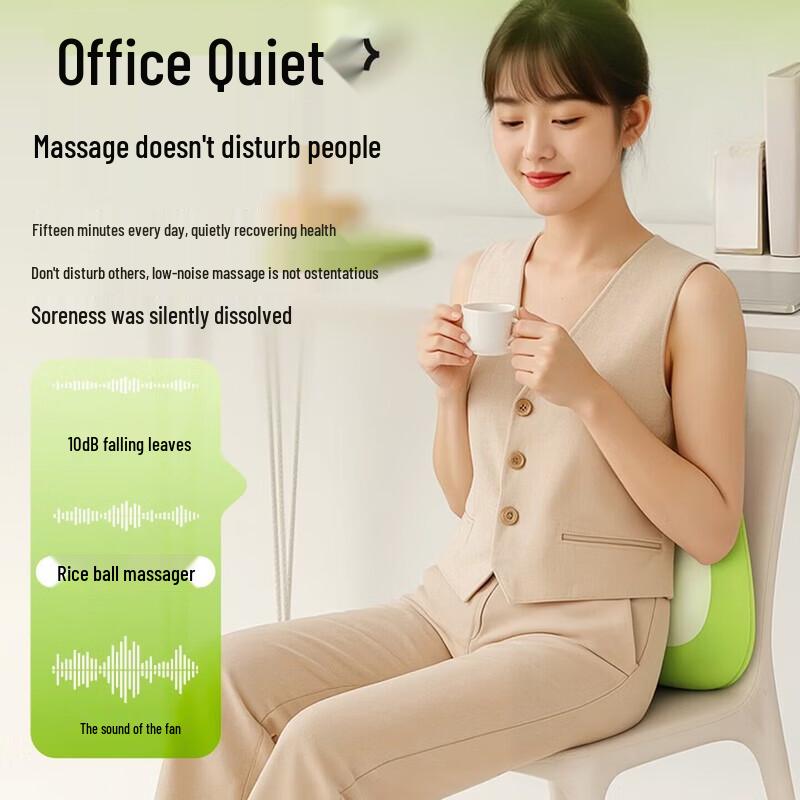 AUX Portable Multifunction Neck and Body Massage Pillow CN plug (adapter included)