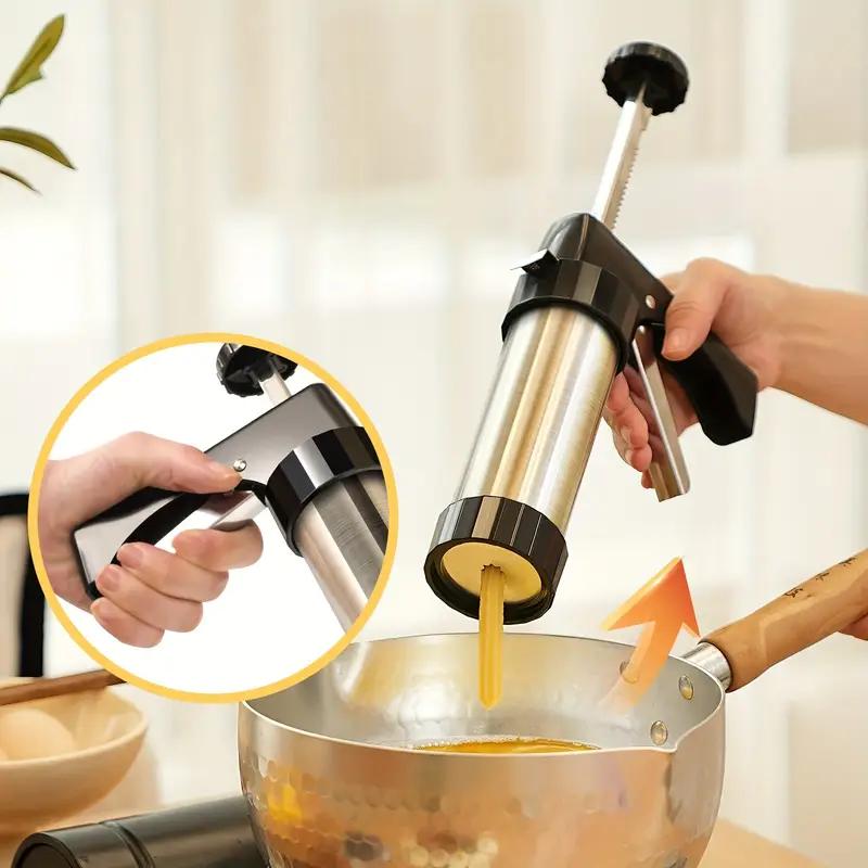 DIY Dessert Decoration Stainless Steel with 8 Nozzles 8/13 Discs Biscuit Maker Cookie Making Cookie Press Gun Kit Cake Mold Machine