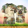 Men's T-shirt Summer Casual Beer Darts Printed Short Sleeved Tee Tops Loose Oversized T Shirt Mew Party Men's Clothing Camisetas