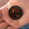 Монета-вызов на Хэллоуин Пугало Тыква Жнец Монета Трюк (Череп сбоку) или Угощение (Тыквенный бок) Двусторонняя коллекционная монета для вечеринки