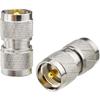 DHT Electronics ВЧ коаксиальный адаптер UHF папа на папу PL-259 Упаковка 2 шт.