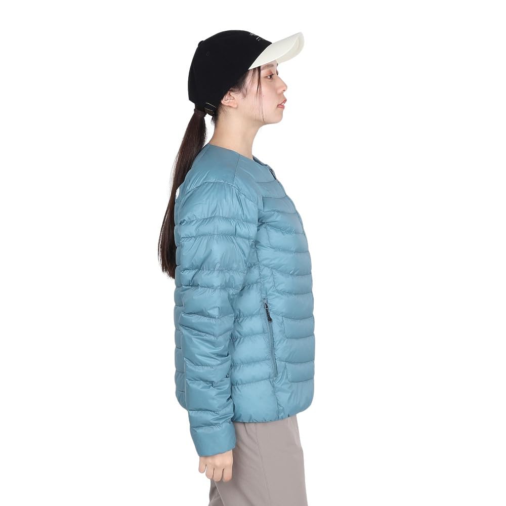 The North Face Thunder Round Neck Down Algae Size XL Women's Jacket, Blue,
