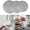 Coffee Portafilter Portafilter Puck 51/53/58.35mm Double Layer Espresso Screen Silver Stainless Steel Easy To Clean. Practical