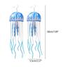 Stainless Steel Jellyfish-shape Earrings Jewelry Ear Stud New Tassel Personalised Earrings  Ear