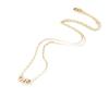 Les Trésors De Lily [J0079] - Позолоченное колье «Хореография» - 15x4 мм