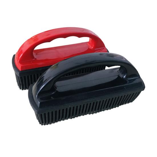 Щетка для удаления шерсти домашних животных, кошачья, собачья, для груминга, силиконовая щетка для чистки ворса и мусора для домашней мебели, одежды