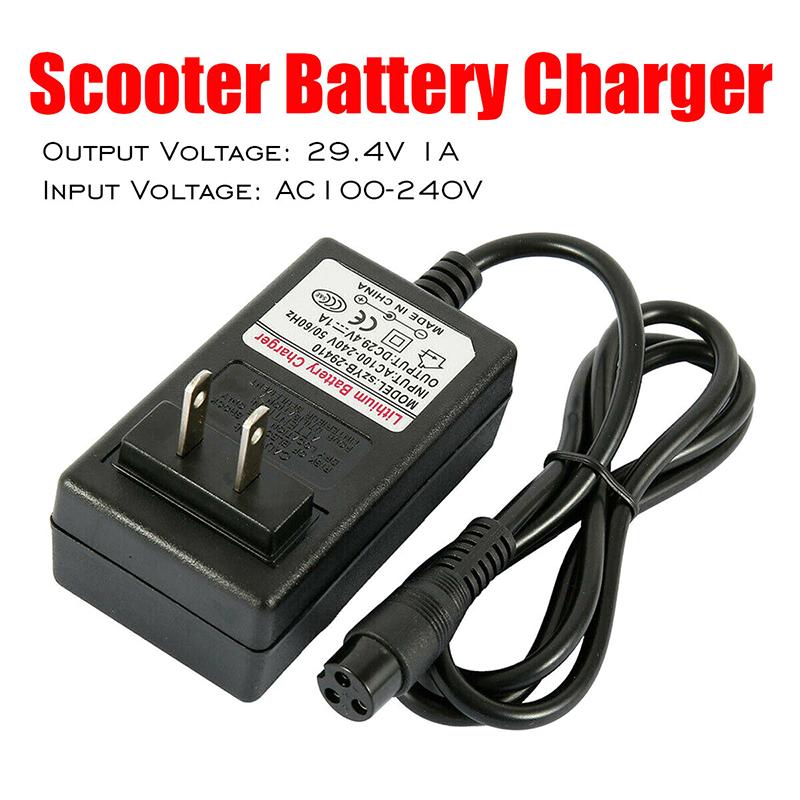Зарядное устройство 24 В для электросамоката Razor E100 E125 E150, шнур питания 3,3 фута