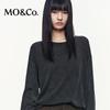 MO&Co. Women's Distressed Loose Knit Sweater MBE3SWT009