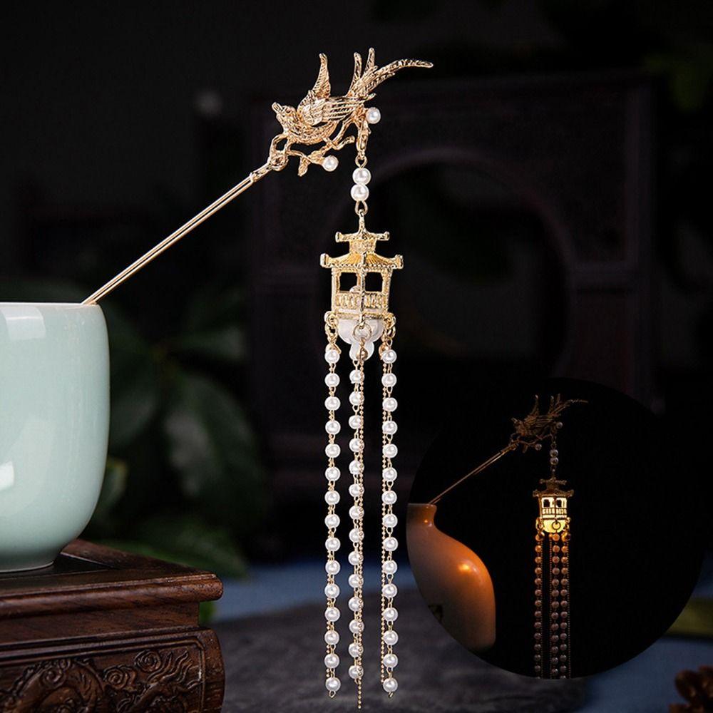 Tassel Hairpin Girl Hair Accessories Hanfu Hair Sticks Ancient Style Hairpin Chinese Style Headwear