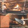 Pizza Oven Brush Long Handle Oven Cleaner Brush With Scraper Home Kitchen Supplies For Outdoor Cooking Grilling Fryer Baking