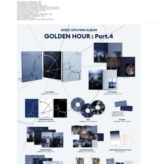 ATEEZ - 13-й МИНИ-АЛЬБОМ - GOLDEN HOUR Часть 4 Случайный - Релиз 2026-02-06