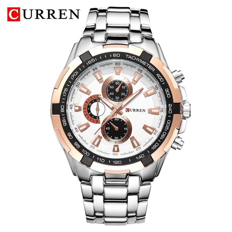 CURREN Brand Luxury Watches Men Sports Business Casual Quartz Wrist Watches Military Wristwatch Waterproof 8023