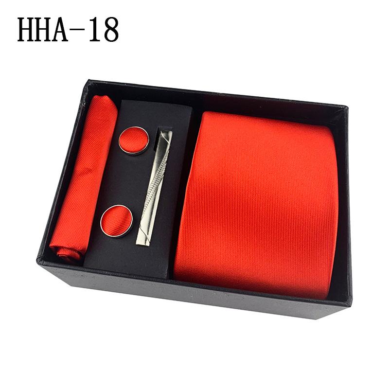 Cozy Up 5 Pieces Set Paisley Men's Tie Including Tie Square Cuff Tie Clip Gift Box