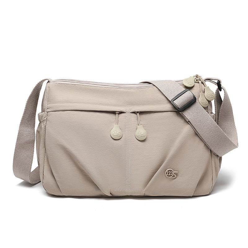 Women Crossbody Bag Nylon Hobo Bag Lightweight Sports Large Capacity Shoulder Bag Mother Bag