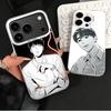 B-J A-Alex Аниме Мягкий Чехол для Телефона для iPhone 15 16 17 Pro Max 17Air 16E 14 Plus 13 12 Mini Ударопрочный Задний Корпус