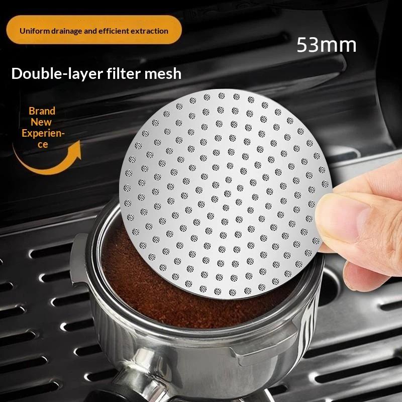 Обновите свою кофемашину Breville с помощью многоразового держателя фильтра с сеткой для кофейной таблетки эспрессо 0,2 мм