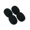 GONKISS Microphone Sponge Windscreen for On-Camera Microphones, Large, Set of 4, Black