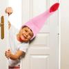 Plush Halloween Party Hat White/Pink Cartoon Goose Hat Funny Big Goose Headgear  Performance Hat