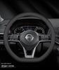 Чехол на руль из натуральной кожи для Nissan Sylphy, Teana, Qashqai, Sunny, Tiida