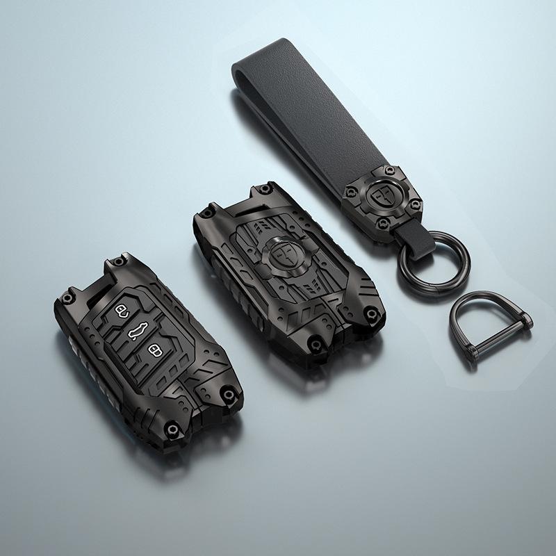 Чехол для ключей в стиле меха для Volkswagen Sagitar/Passat/Lavida - Подарок на Новый год 2024