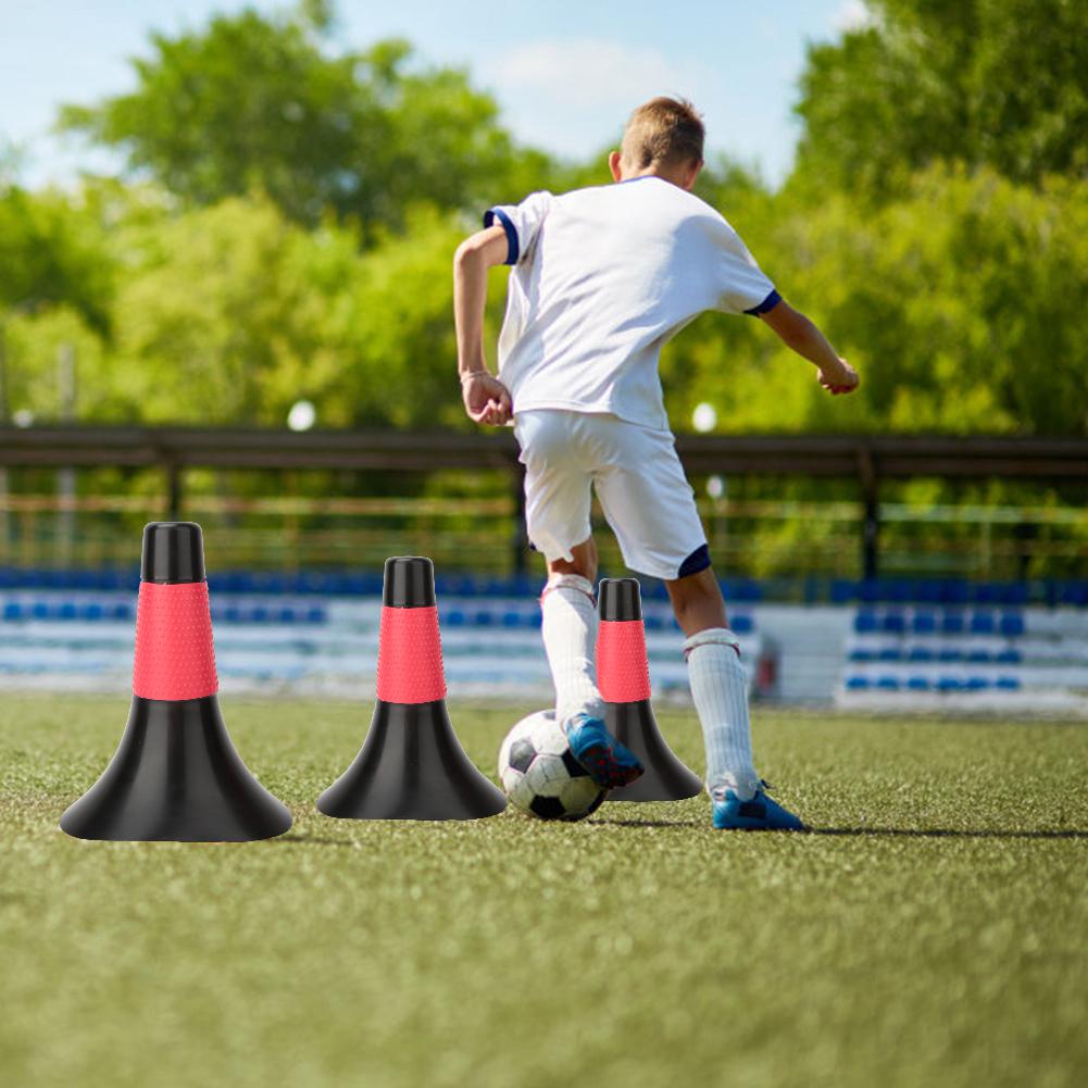 Конусный футбольный барьер, пластиковый кубок с препятствиями, футбольный баскетбол, тренировочное спортивное оборудование