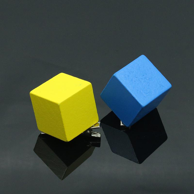 Bocchi The Rock Гото Хитори Косплей Заколка для волос Квадратная Деревянная Головной убор Аниме Подарок