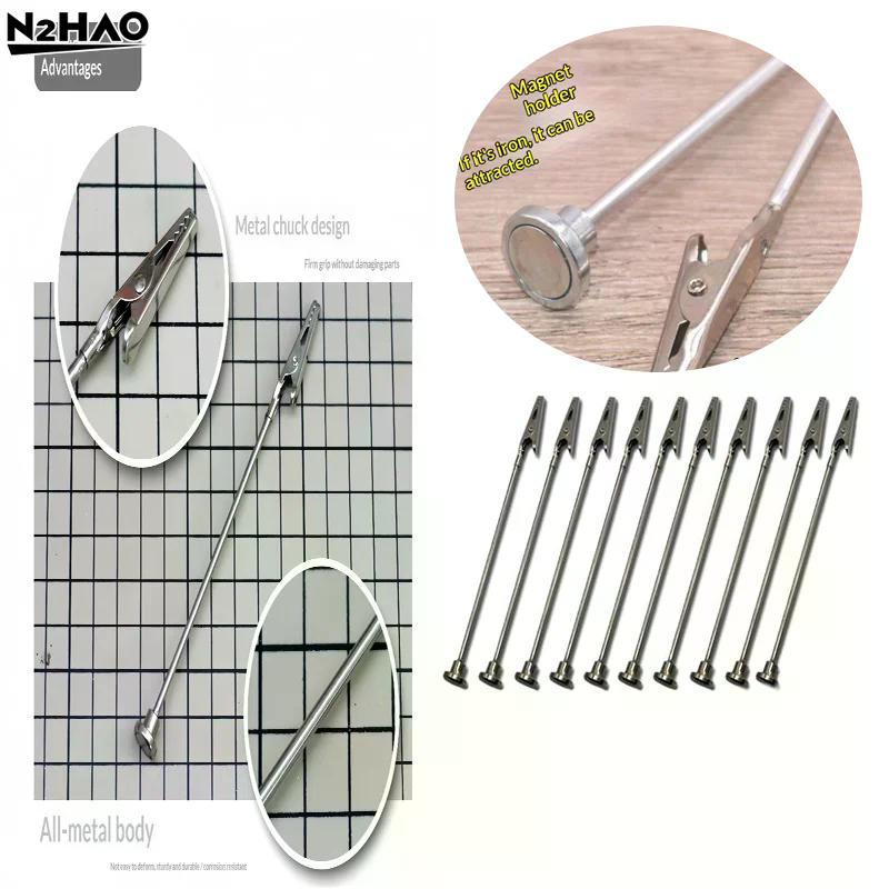 5/10Pcs Durable Strong Magnetic Support Frame Stainless Steel Mosquito Coil Bracket Multi-function Ash Tray Base Incense Clip