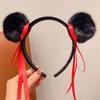 Soft And Comfortable Children's Headband With Fun Round Balls Designs Furry Cosplay Hair Accesories For Stylish Kids