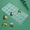 Прозрачные шоколадные формы 3D Candy Mold Выпечка Инструменты Мини-форма для печенья Главная