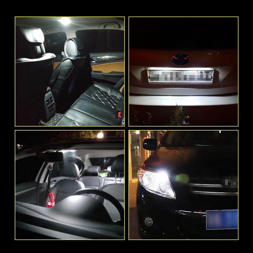 2 шт. C5W COB LED C10W автомобиль 31 мм 36 мм 39 мм 41 мм Canbus гирлянды лампы для чтения лампа для чтения авто интерьерный купол номерной знак автомобиля лампа на двери багажника 6500K белый