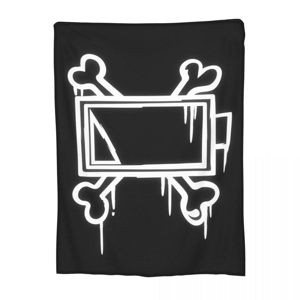 Murder Drones Uzi Doorman Knitted Blanket Coral Fleece Plush Tv Series Soft Throw Blankets for Outdoor Travel Bedroom Quilt