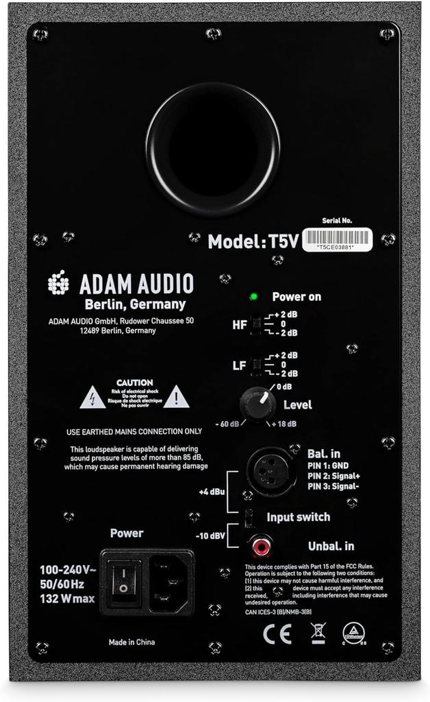 ADAM Audio T5V 1 мониторный динамик ADAM Audio