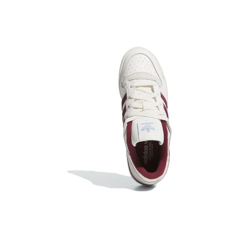 adidas Forum Low CL White Shadow Red Женские кроссовки Cloud-White Cream-White IG3965