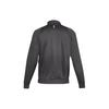 Under Armour Pick Up The Pace Solid Color Spliced Zip Collar Jacket Men Jacket Black 1317478-019