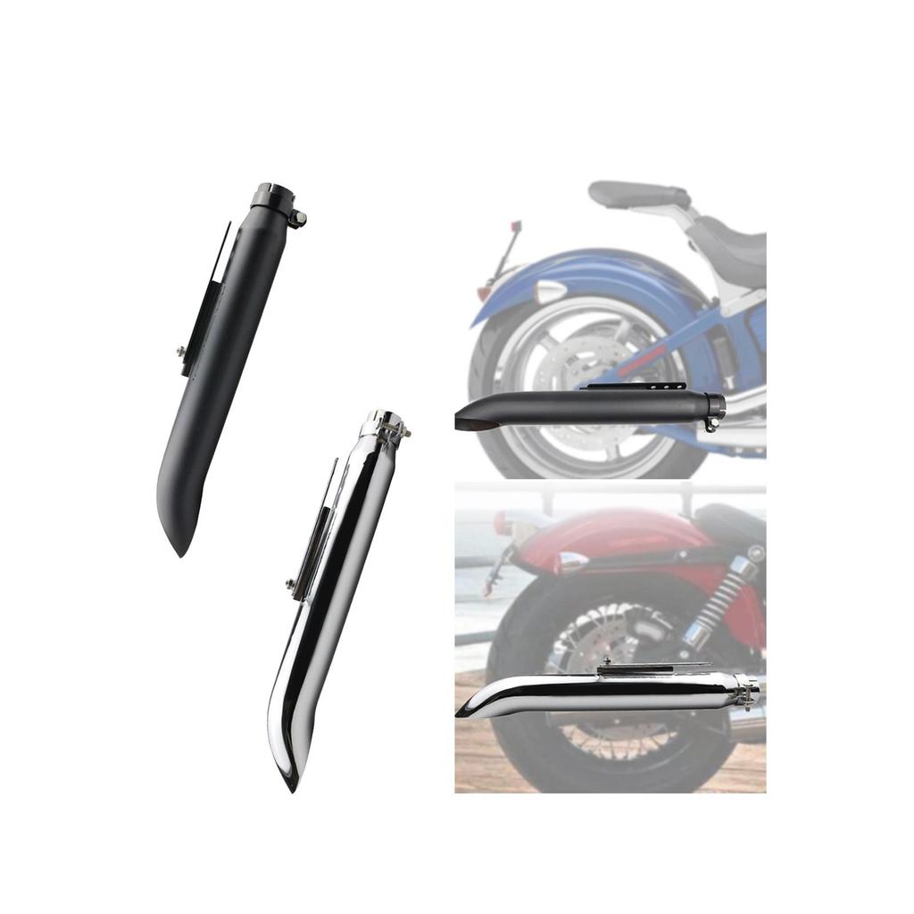 Motorcycle Exhaust Tail Modify Pipe Maintain Emission Motorbike Motorcycle Part Stainless Steel Tailpipe for Harley Cruiser
