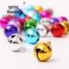 18mm Colorful Electroplated Pet Collar Bell - Christmas Ornament Vacuum Plated Iron Bell