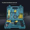 16-Piece Car Emergency Repair Tool Kit and Household Hardware Set