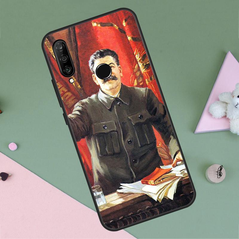 Сталин Советский Для Huawei P30 P40 Lite P60 Pro Nova 7i 8i 11i 12i 12s 10 9 SE Y90 Y60 Y70 Y72 Y61 Y91 Чехол