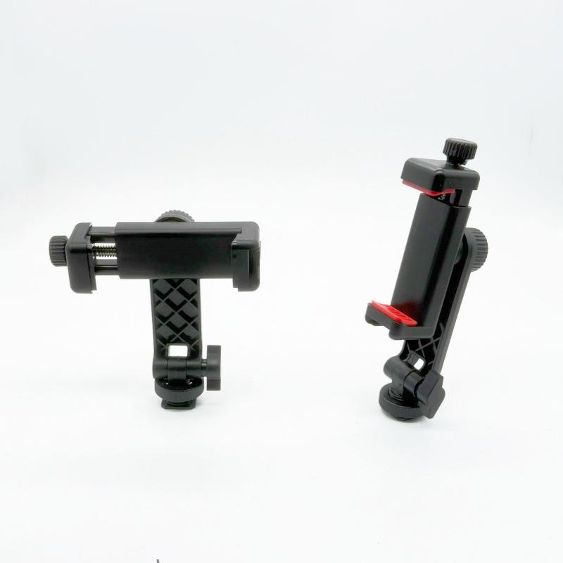 Multi-Angle Rotating Phone & Cold Shoe Mount for DSLR & Live Streaming
