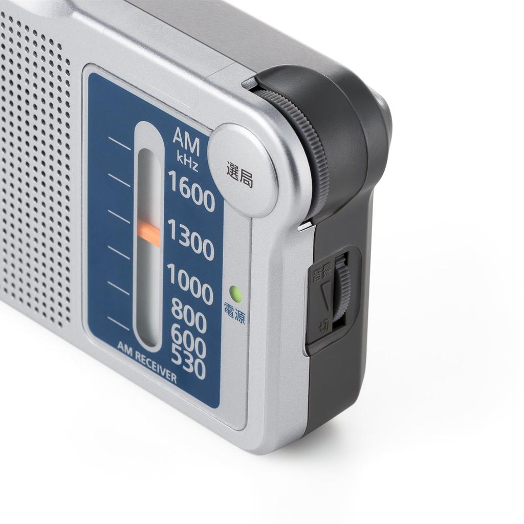 Panasonic Радио AM1 диапазона (Серебряный) Р-П145-С